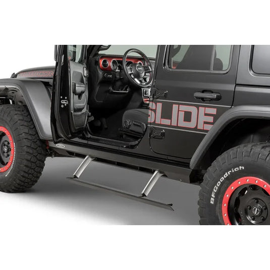 Rock Slide Engineering Gen III Step Sliders for 18-24 Jeep Wrangler JL Unlimited 4-Door