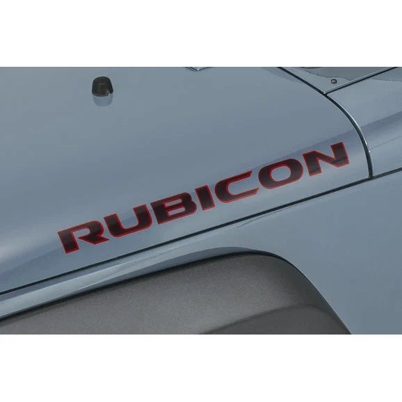 Load image into Gallery viewer, Mopar 68200547AA Rubicon &quot;10th Anniversary&quot; Hood Decal for Jeep Vehicles
