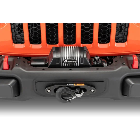 Load image into Gallery viewer, Carnivore Winch Mount Plate for 18-24 Jeep Wrangler JL &amp; Gladiator JT with Factory Steel Bumper
