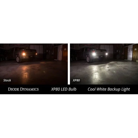 Load image into Gallery viewer, Diode Dynamics Backup LED Bulb-Pair For 18-24 Jeep Wrangler JL with Factory Halogen Tail Lights
