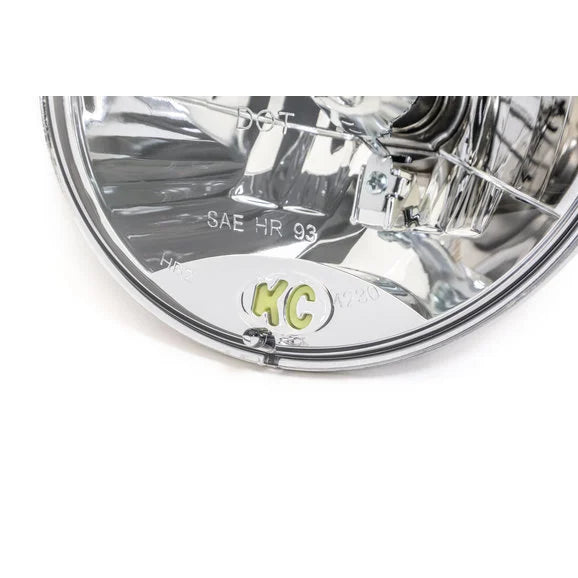 Load image into Gallery viewer, KC HiLiTES 4230 7&quot; H4 Halogen Round H4 Headlight for 97-06 Jeep Wrangler TJ &amp; Unlimited
