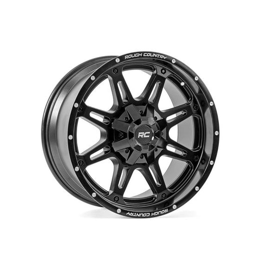 Rough Country Series 94 Wheel for 07-22 Jeep Wrangler JK, JL and Gladiator JT