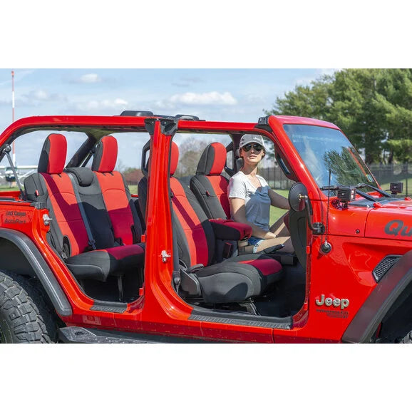 Load image into Gallery viewer, Quadratec Quick Release Mirrors with for 18-24 Jeep Wrangler JL &amp; Gladiator JT
