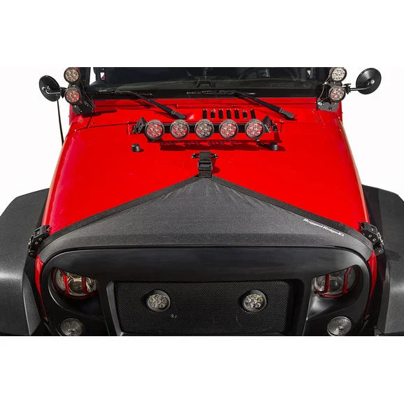 Rugged Ridge 12112.01 Hood Bra for 07-18 Jeep Wrangler JK