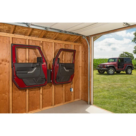 Quadratec Door Storage Hanger for 76-24 Jeep Wrangler, Gladiator, & CJ