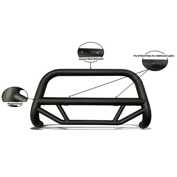 Load image into Gallery viewer, Black Horse Off Road Max T Bull Bar for 07-18 Jeep Wrangler JK
