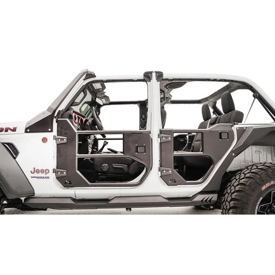 Fab Fours Half Tube Doors for 18-21 Jeep Wrangler JL & Gladiator JT