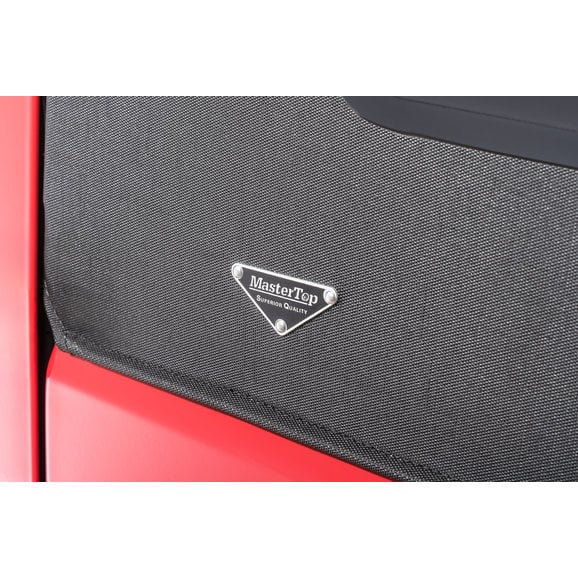 Load image into Gallery viewer, MasterTop Premium Replacement Soft Top with Tinted Windows &amp; Upper Door Skins for 97-06 Jeep Wrangler TJ
