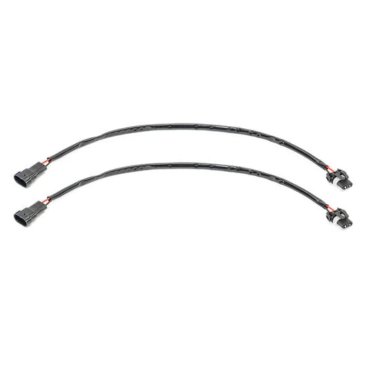 Quadratec 18" Fog Light Extension Harness for 07-22 Wrangler JL, JK Unlimited, & 20-22 Gladiator JT