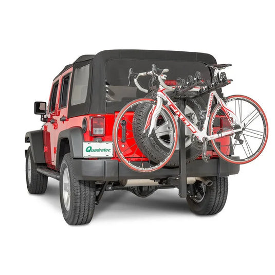 Quadratec 4 Bike Folding Bike Rack for 2