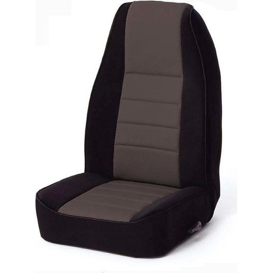 Rugged Ridge Fabric Custom-Fit Front Seat Covers for 76-90 Jeep CJ-5, CJ-7, CJ-8 Scrambler & Wrangler YJ