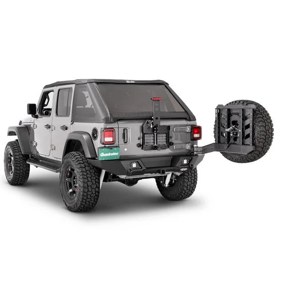 Load image into Gallery viewer, LoD Offroad JBC1841 Destroyer Rear Full Width Bumper with Tire Carrier for 18-24 Jeep Wrangler JL
