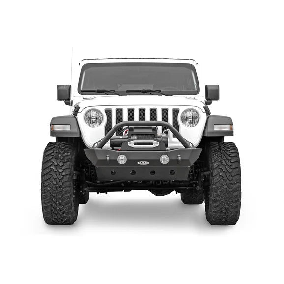 Load image into Gallery viewer, LoD Offroad JFB1801 Destroyer Series Shorty Front Bumper without Bull Bar for 18-24 Jeep Wrangler JL &amp; Gladiator JT
