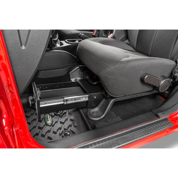 Load image into Gallery viewer, Vertically Driven Products 33001 Under Seat Storage Vault for 07-18 Jeep Wrangler JK Unlimited 4-Door
