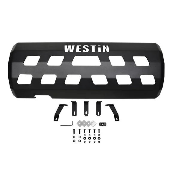 Load image into Gallery viewer, Westin 42-21105 Muffler Skid Plate for 18-24 Jeep Wrangler JL
