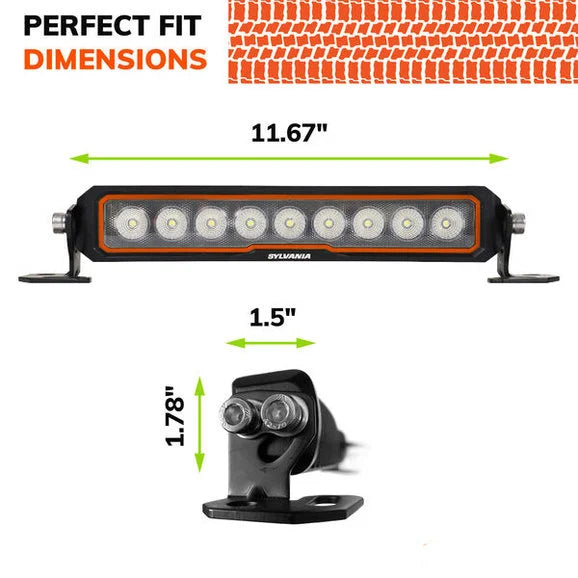 Load image into Gallery viewer, Sylvania Rugged LED Light Bar- Flood Beam
