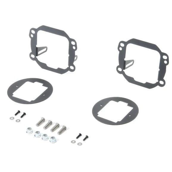 Rigid Industries 40138 Fog Light Mount Kit for 07-18 Jeep Wrangler JK with D Series Lights