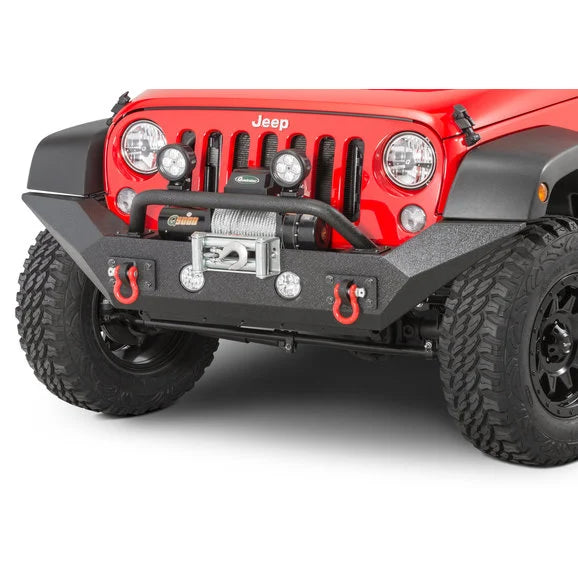 Load image into Gallery viewer, Rugged Ridge Spartan Front Bumper with High Clearance Ends &amp; Overrider for 07-18 Jeep Wrangler JK
