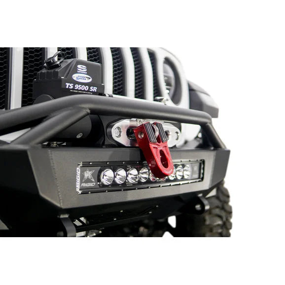 Load image into Gallery viewer, ADD Offroad F961232080103 Stealth Fighter Mid Length Front Winch Bumper for 18-24 Jeep Wrangler JL &amp; Gladiator JT
