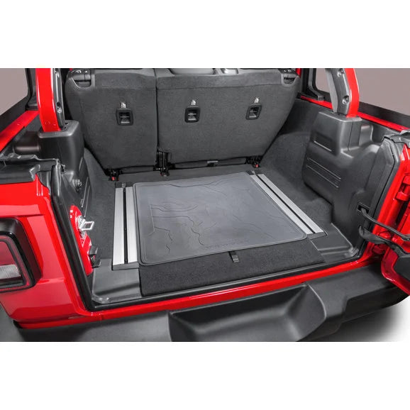 Load image into Gallery viewer, Mopar 6BN61TX7AA Trail Rail Reversible Cargo Mat for 18-24 Jeep Wrangler JL Unlimited
