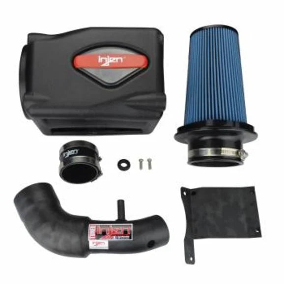 Load image into Gallery viewer, Injen Power Flow Air Intake System with Dry Filter for 07-11 Jeep Wrangler JK with 3.8L
