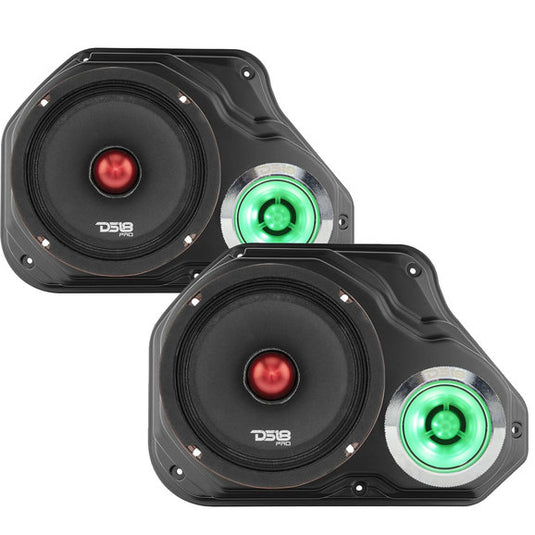 DS18 Door Speaker Panels for 18-24 Jeep Wrangler JL & Gladiator JT