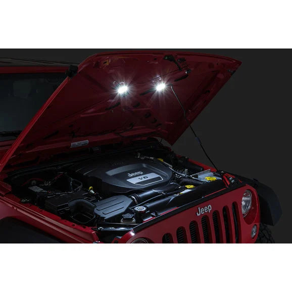 Load image into Gallery viewer, KC HiLiTES Cyclone Under Hood Two LED Light Kit V2
