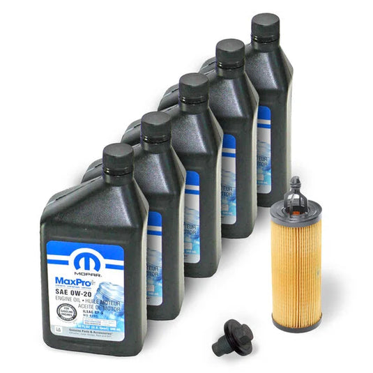 Mopar One Click Oil Change Kit for 18-24 Jeep Wrangler JL with 3.6L