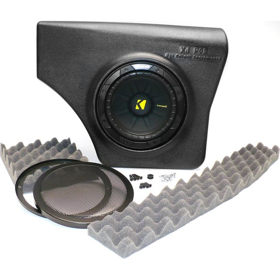 Select Increments 72625K XJ-Pod with Kicker Sub Woofer for 84-01 Jeep Cherokee XJ