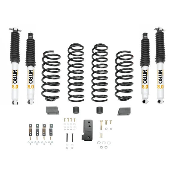 Load image into Gallery viewer, Quadratec Maximum Duty 2.5&quot; Coil Spring Suspension Lift Kit for 07-18 Jeep Wrangler JK 2 Door
