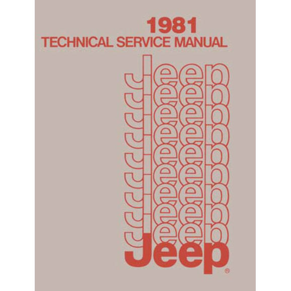 Load image into Gallery viewer, Bishko Automotive Literature Factory Authorized Technical Service Manuals for 72-86 Jeep Model Years
