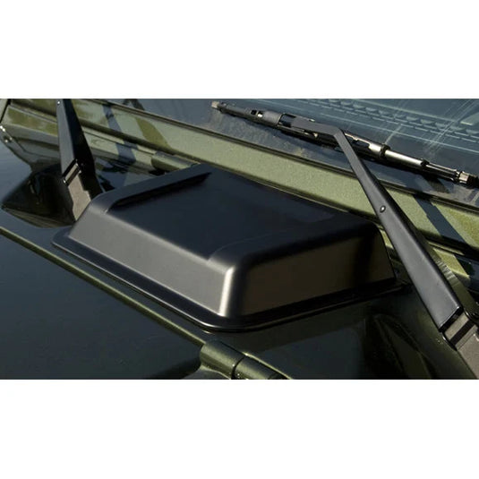 Rugged Ridge Line Hood Scoop in Chrome for 98-18 Jeep Wrangler TJ & JK