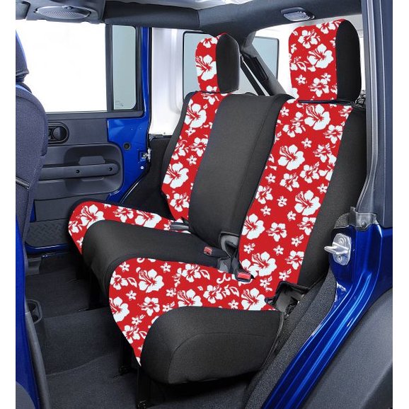 Load image into Gallery viewer, Coverking Custom Rear Seat Covers for 2007 Jeep Wrangler Unlimited JK 4 Door
