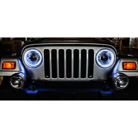 Load image into Gallery viewer, Oracle Lighting 3947-005 Surface Mount LED Halo Kit- Amber for 97-06 Jeep Wrangler TJ
