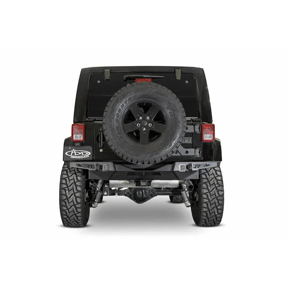 Load image into Gallery viewer, ADD Offroad R951271280103 Stealth Fighter Rear Bumper for 07-18 Jeep Wrangler JK
