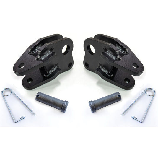 LoD Offroad Tow Bar Adapters for 07-21 Jeep Wrangler JK & JL with a LoD Front Bumper and a Blue OX or Roadmaster Tow Bar