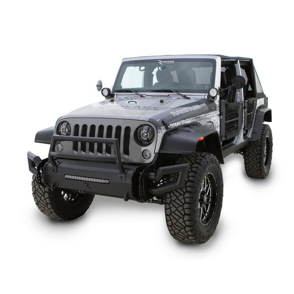 Load image into Gallery viewer, Rampage Products 99509 TrailRam Modular Front Bumper for 07-18 Jeep Wrangler JK
