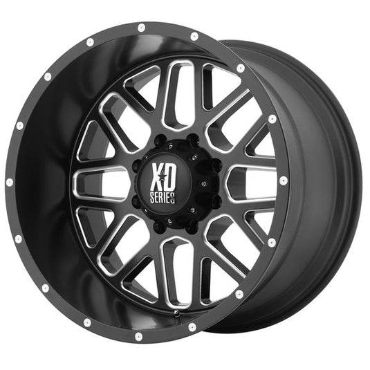 KMC Wheels XD820 Grenade Wheel for 07-24 Jeep Wrangler JL, JK & Gladiator JT