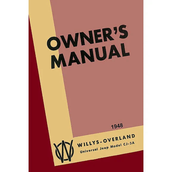 Bishko Automotive Literature Factory Authorized Owners Manuals for Classic Willy's Jeeps