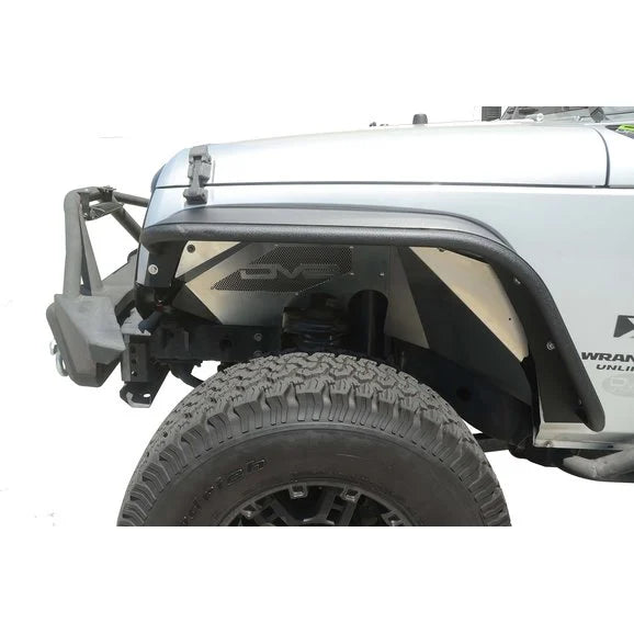 Load image into Gallery viewer, DV8 Offroad Front/Rear Flat Tube Fender Kit and Front Inner Fenders for 07-18 Jeep Wrangler JK
