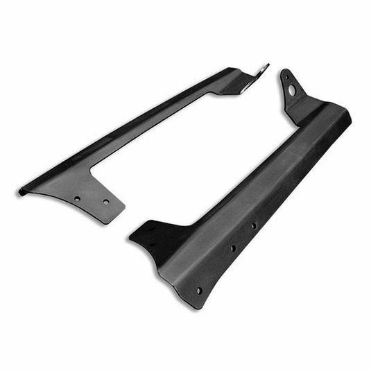 Quake LED QBJ388 Upper Windshield Light Bar Brackets for 97-06 Jeep Wrangler TJ