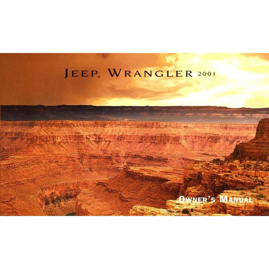 Bishko Automotive Literature Factory Authorized Owners Manuals for 97-04 Jeep Wrangler TJ