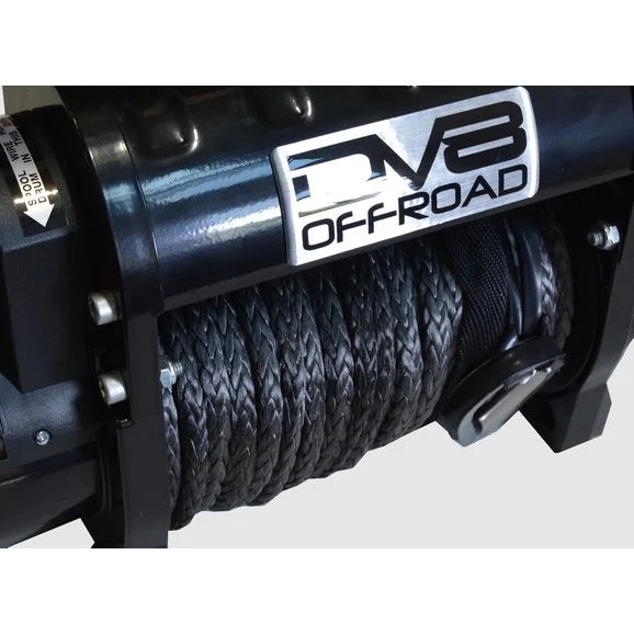 Load image into Gallery viewer, DV8 Offroad WB12SR 12,000lbs Winch with Synthetic Line
