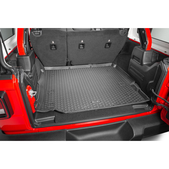 Load image into Gallery viewer, Quadratec Tru-Fit® Rear Cargo Liner for 18-22 Jeep Wrangler JL 2-Door
