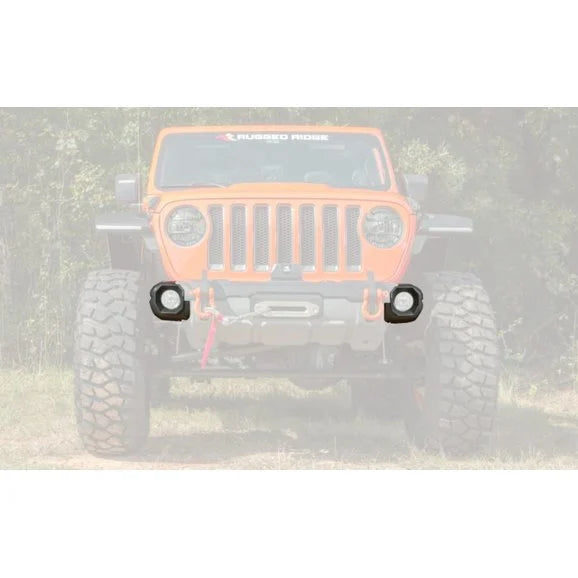 Rugged Ridge 11549.64 Venator Front Bumper Stubby Ends for 18-24 Jeep Wrangler JL & Gladiator JT