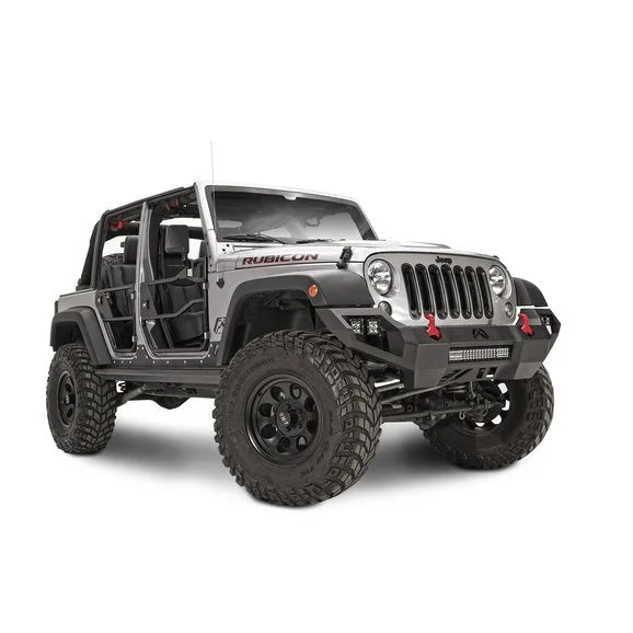 Load image into Gallery viewer, Fab Fours Vengeance Front Bumper for 07-18 Jeep Wrangler JK
