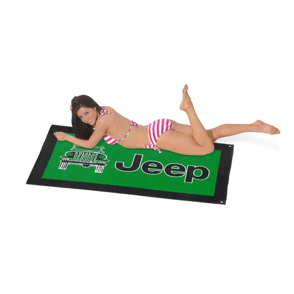 Load image into Gallery viewer, Insync Jeep Logo Towel 2 Go Seat Cover
