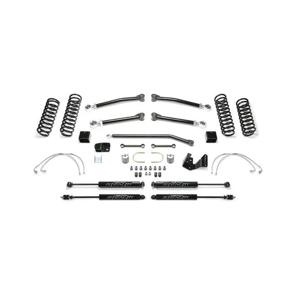 Load image into Gallery viewer, Fabtech 3in Trail II Lift Kit for 07-18 Jeep Wrangler Unlimited JK
