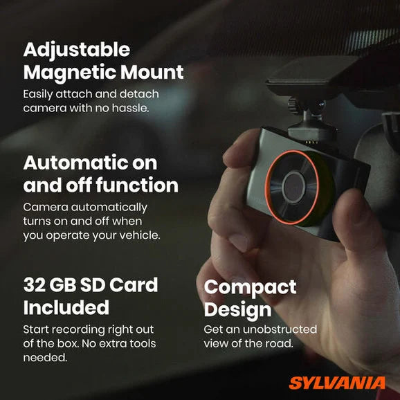 Load image into Gallery viewer, Sylvania RDSGHT_PRO_KT.BX Roadsight Dash Camera Pro and Rear Bundle
