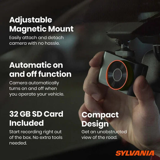 Sylvania RDSGHT_PRO_KT.BX Roadsight Dash Camera Pro and Rear Bundle